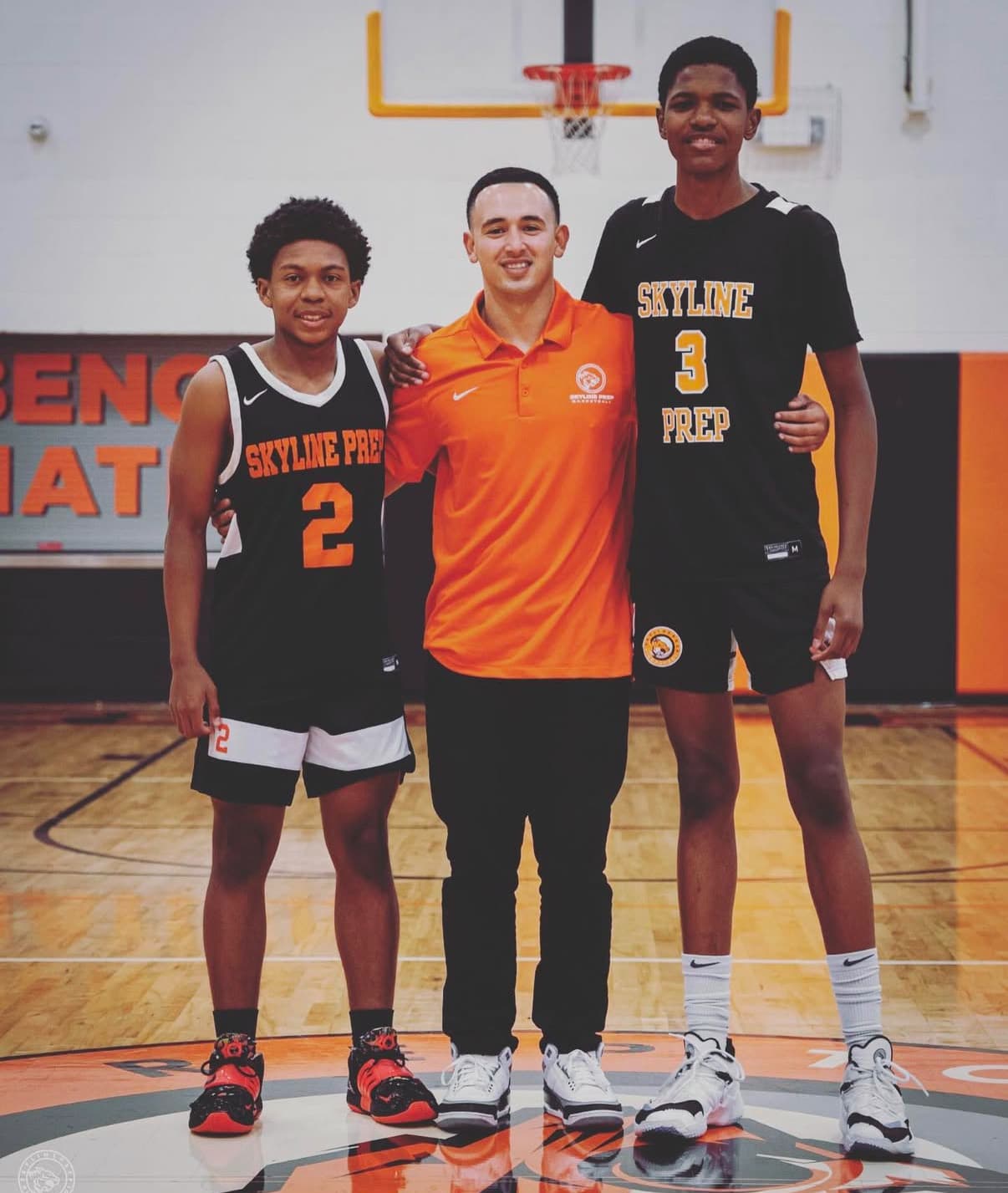 Chris with Cameron Williams