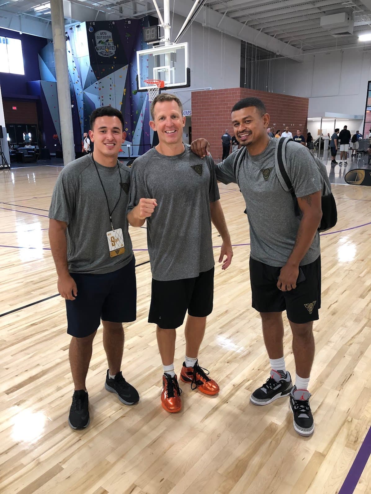 NCAA camp with Ganon Baker and Earl Watson